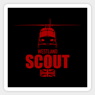 Westland Scout Magnet